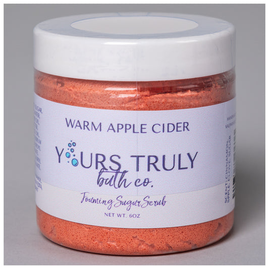 Yours Truly Bath Co. Foaming Sugar Scrub