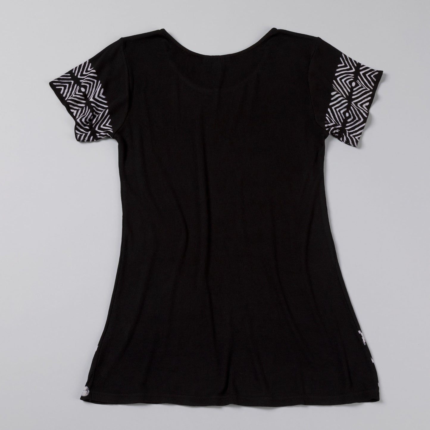 Black Paw Print Short Sleeve Tee