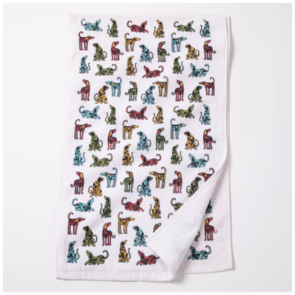 Festival Pets Hand Towel - Set of 2