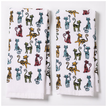 Festival Pets Hand Towel - Set of 2