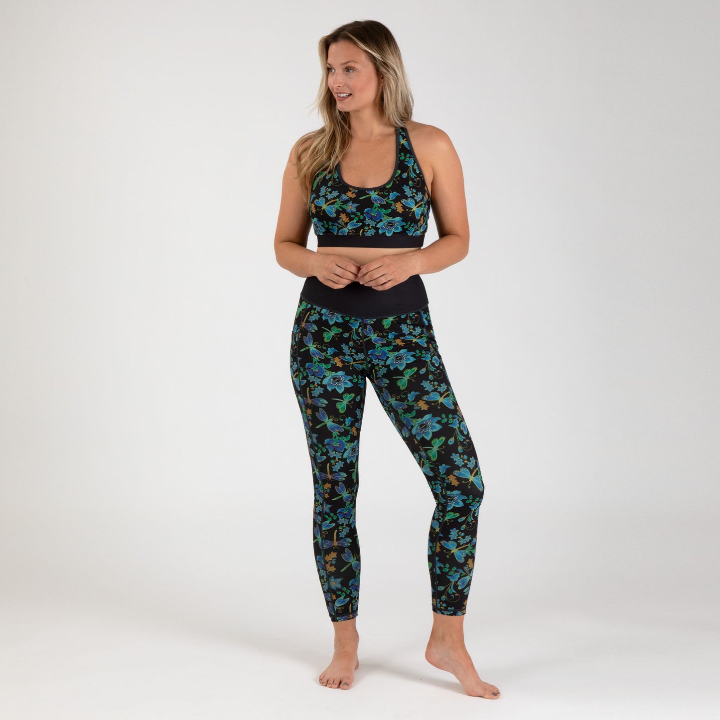 Racerback Sports Bra & Legging Set