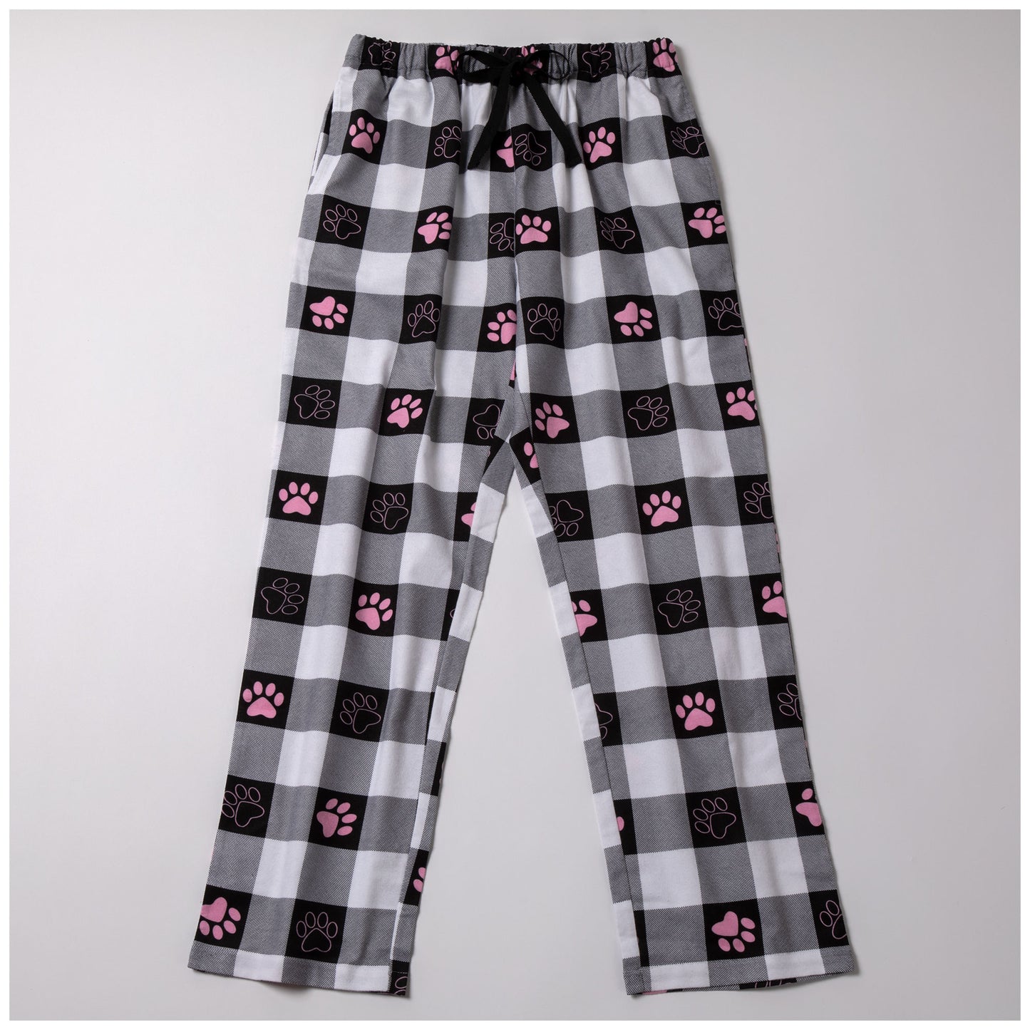 Paw Buffalo Plaid Flannel Lounge Pants