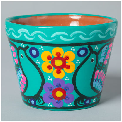 Fiesta Hand Painted Small Ceramic Planter