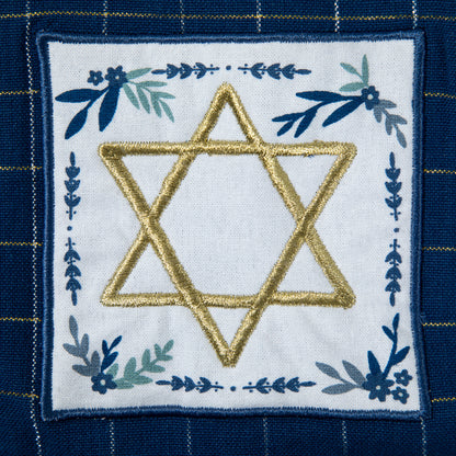 Celebrate Hanukkah Embellished Dish Towel