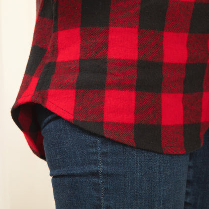 Pet Silhouette Flannel Shirt