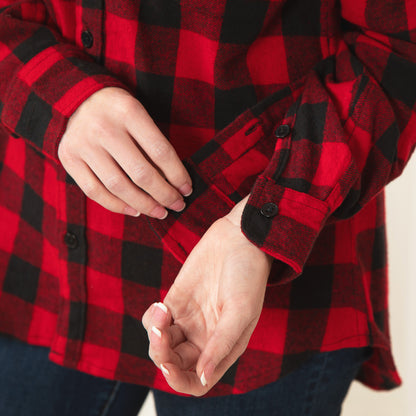 Pet Silhouette Flannel Shirt