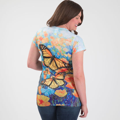 Monarch Butterfly Short Sleeve Tee