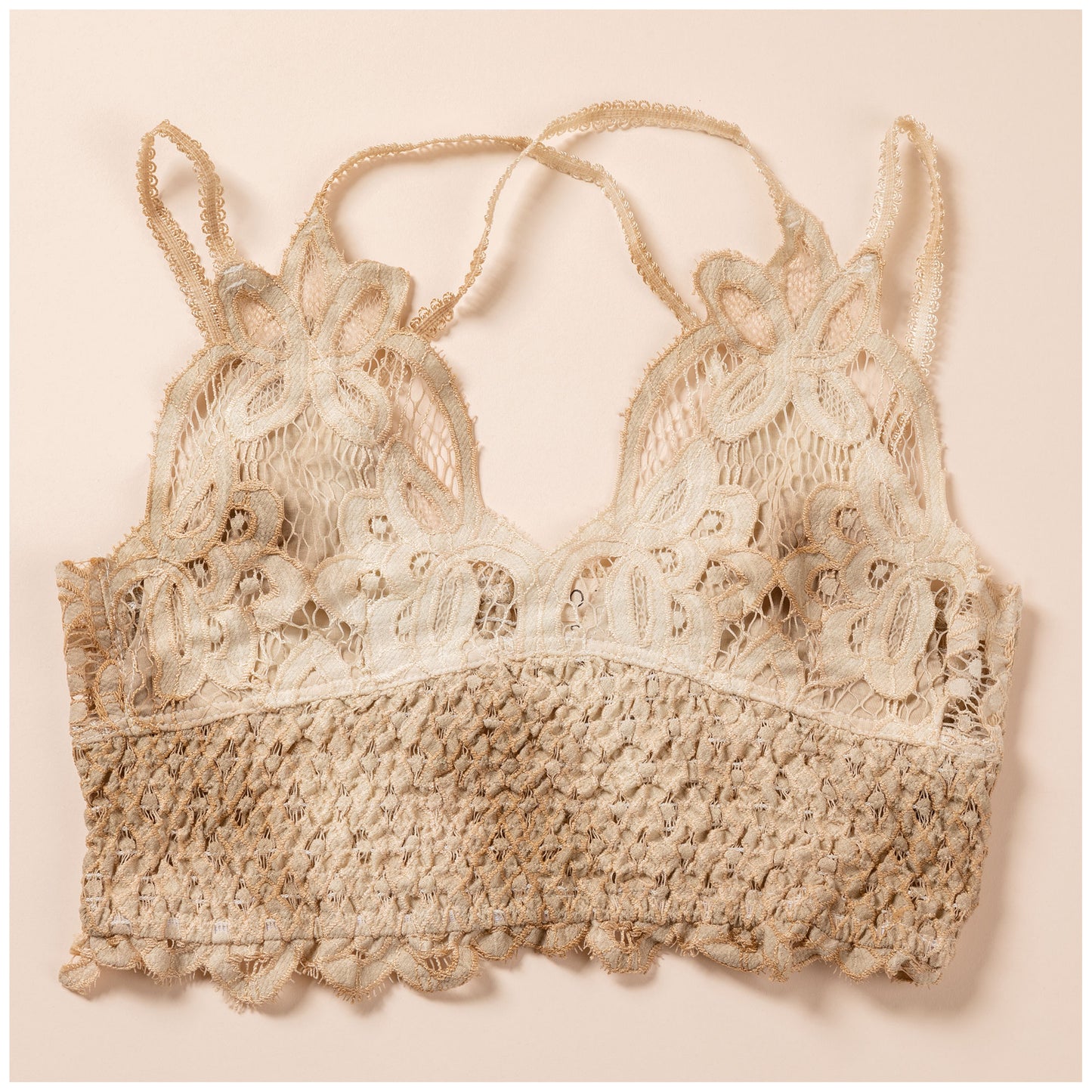 Pineapple Lace Bralette