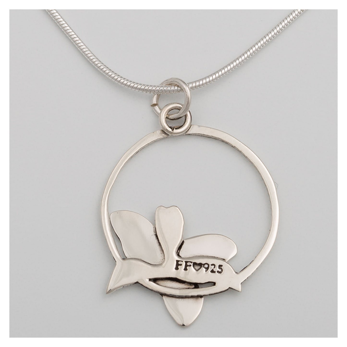 Blooming Flowers Sterling Necklace