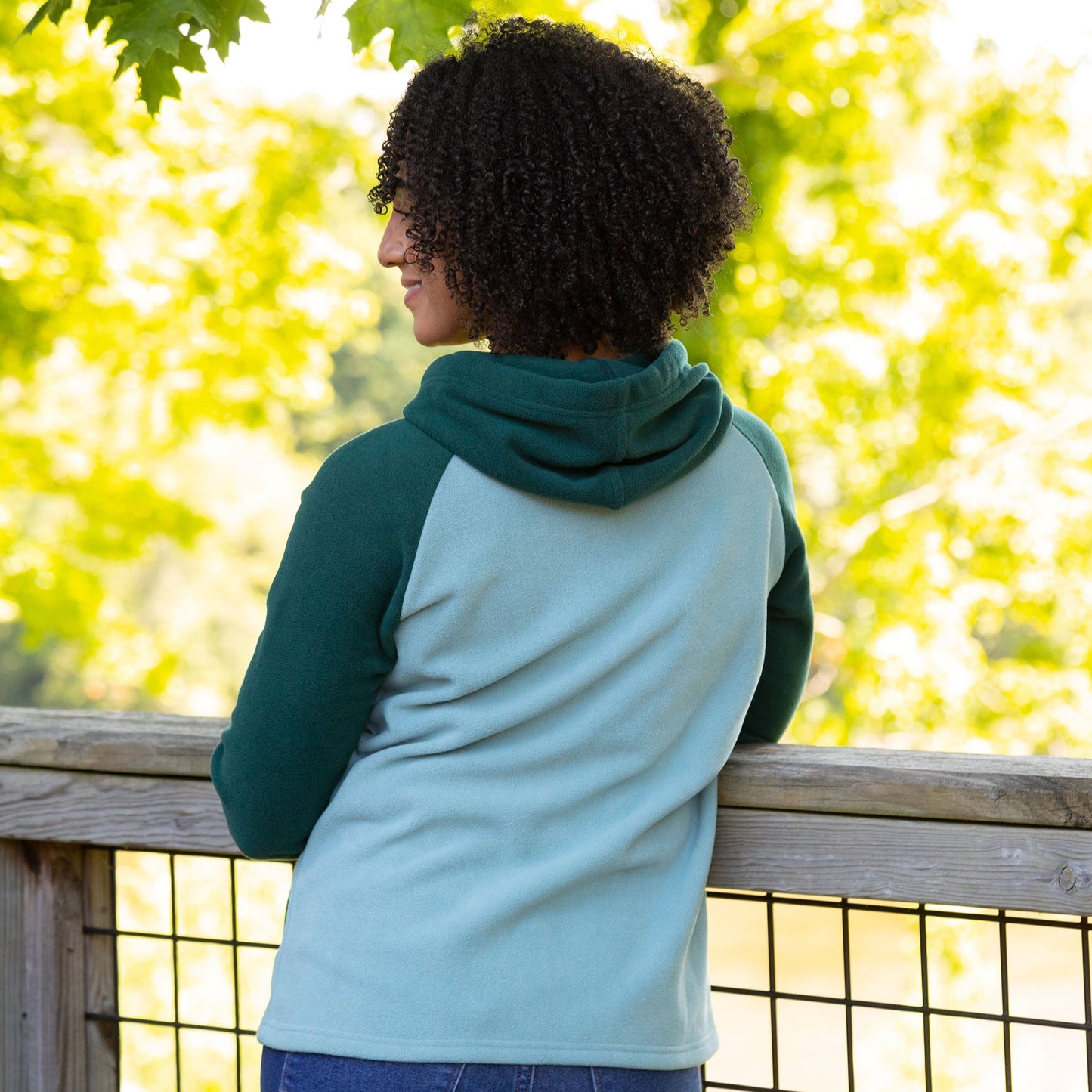 Paw Print Raglan Fleece Jacket