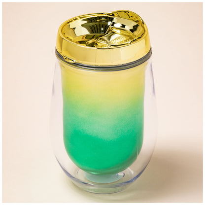 Metallic Ombre Stemless Wine Tumbler