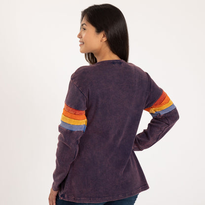 Never Ending Rainbow Long Sleeve Top | Fair Trade