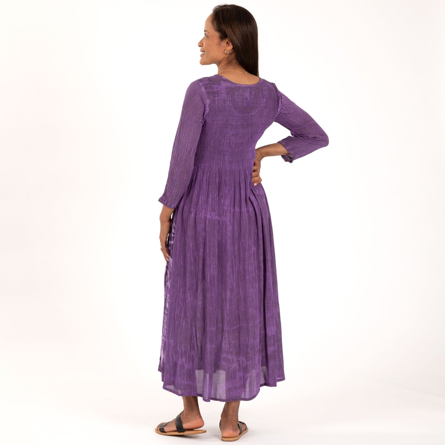 Free Flowing Midi Dress | Handmade, Fair Trade