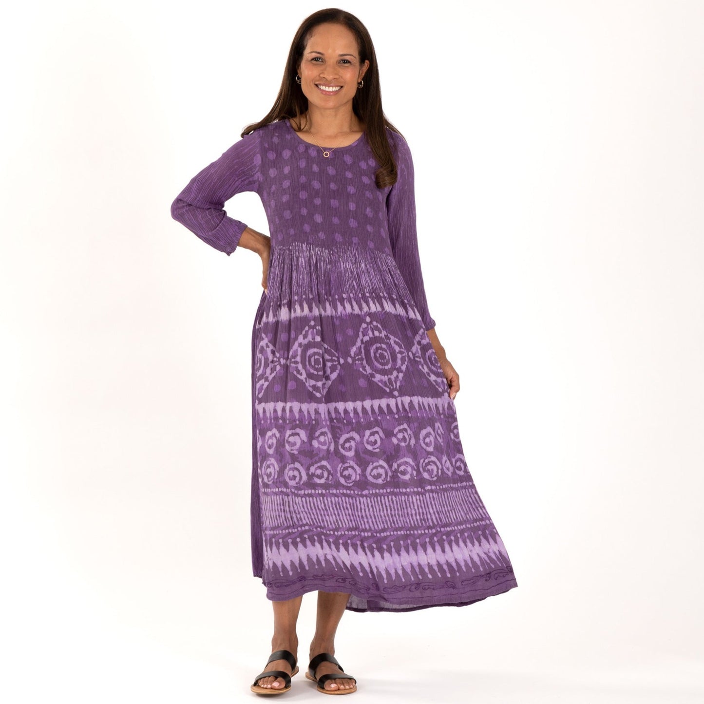 Free Flowing Midi Dress | Handmade, Fair Trade