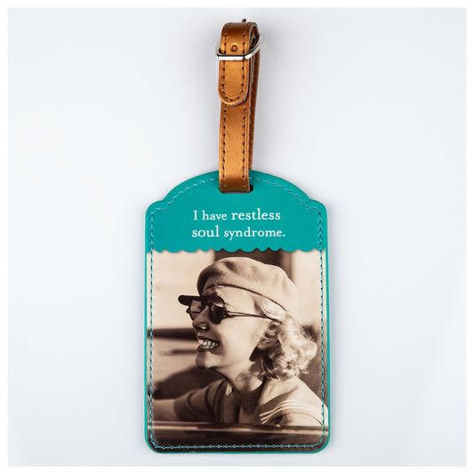 Nostalgia Lane Luggage Tag