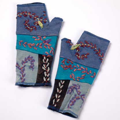 Garden of Eden Embroidered Handwarmers