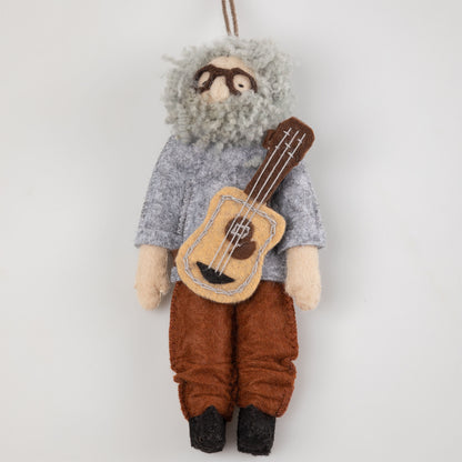 Handmade Musician Ornament