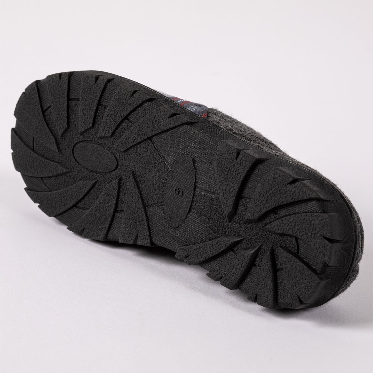 Nordic Paw Print Scuff Slippers