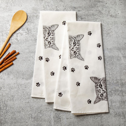 Peek-A-Boo Cat and Dog Kitchen Textiles