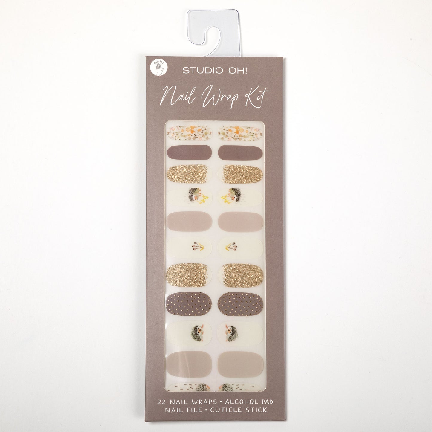 Patterned Manicure Nail Wrap Kit