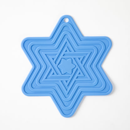 Star of David Silicone Trivet