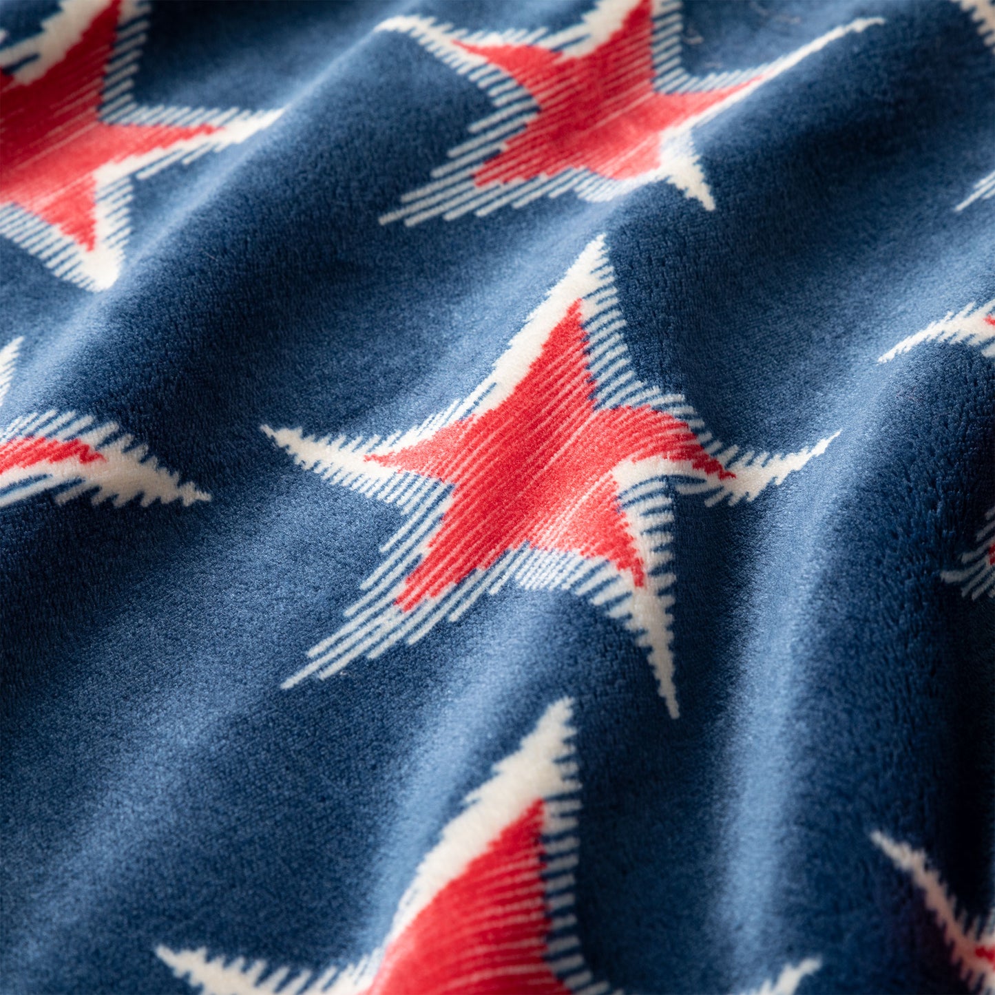 Red, White & Blue Stars Throw Blanket