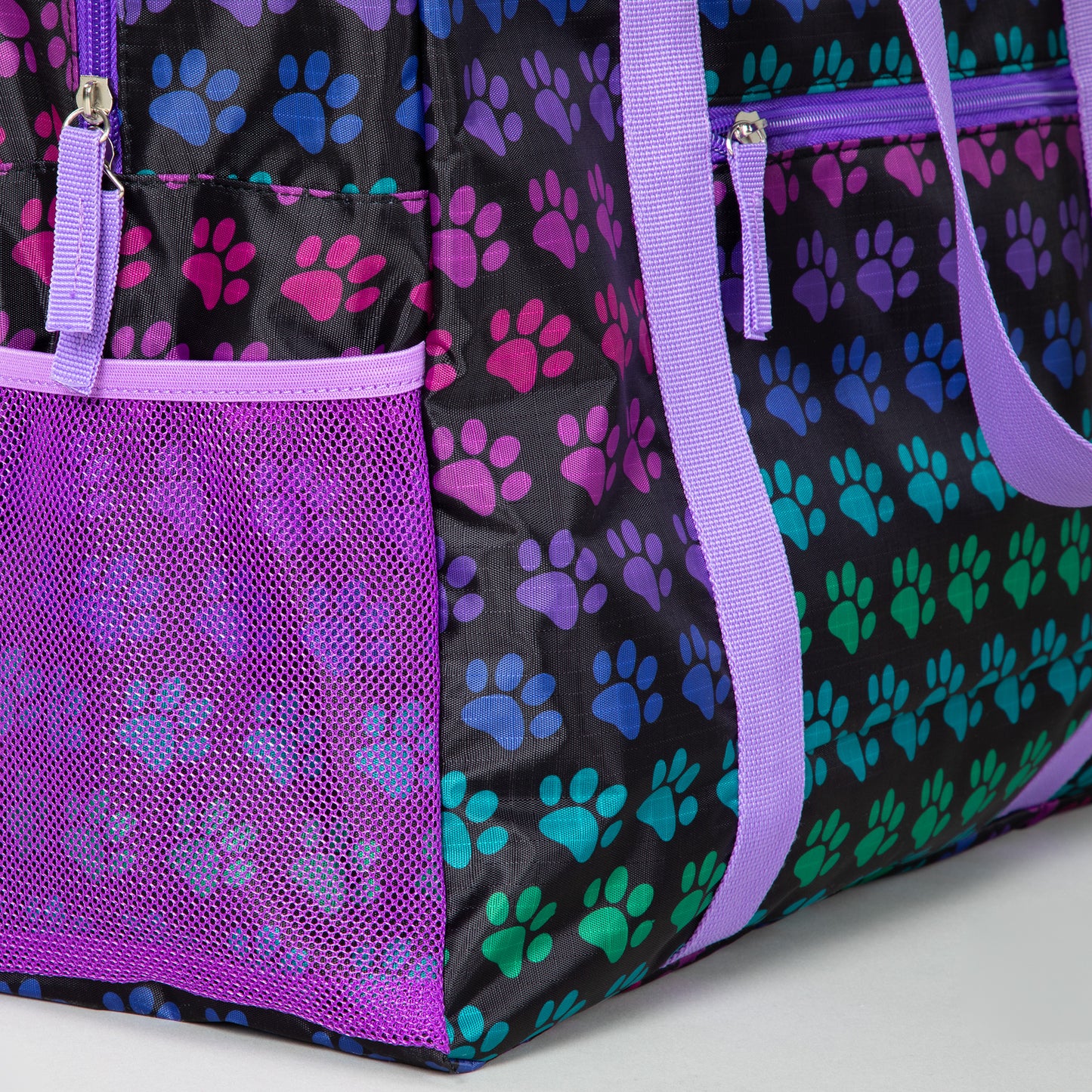 Paw Print Durable Travel Bag