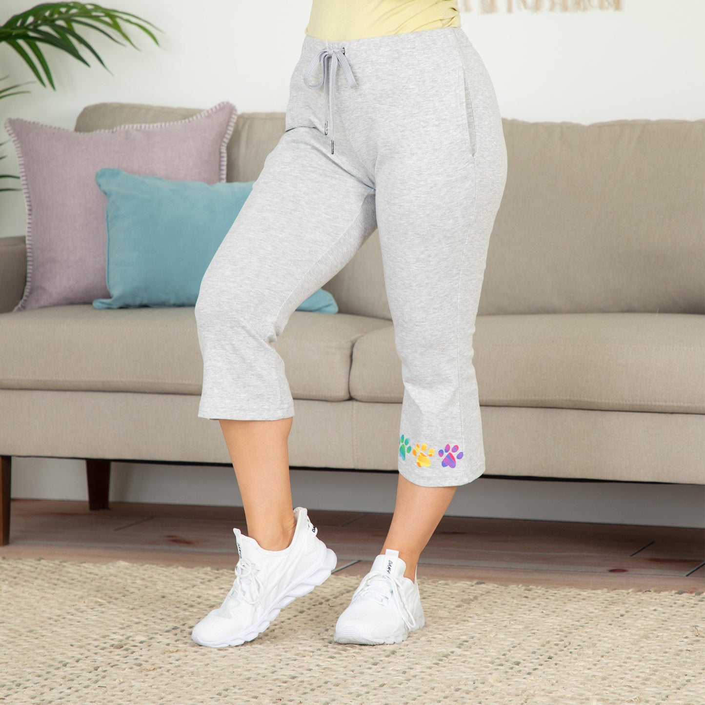 Playful Animal Yoga Capri Pants