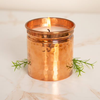 Copper Artisan Hand-Poured Candle