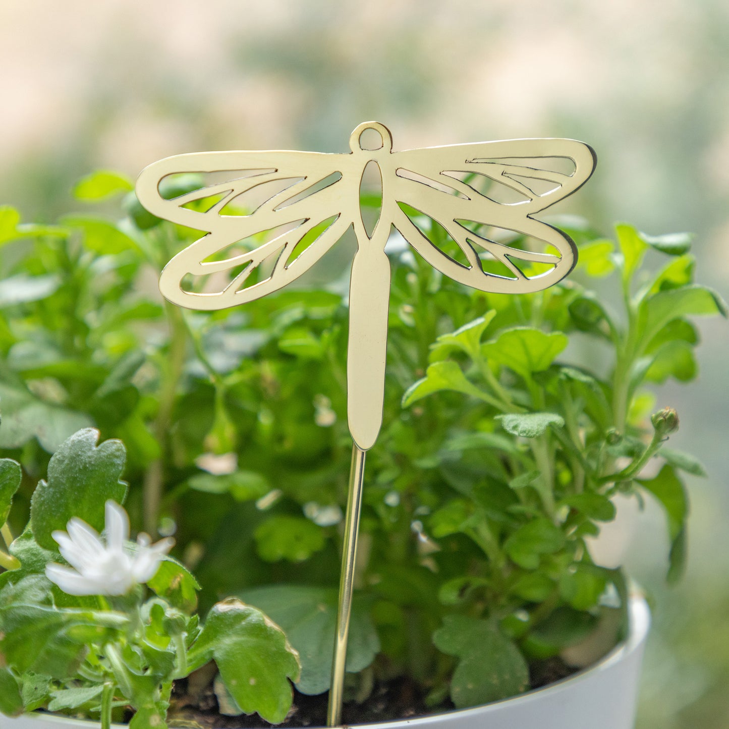 Fluttering Friends Garden Stake