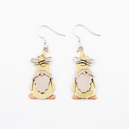 Springtime Gnome Earrings | Fair Trade