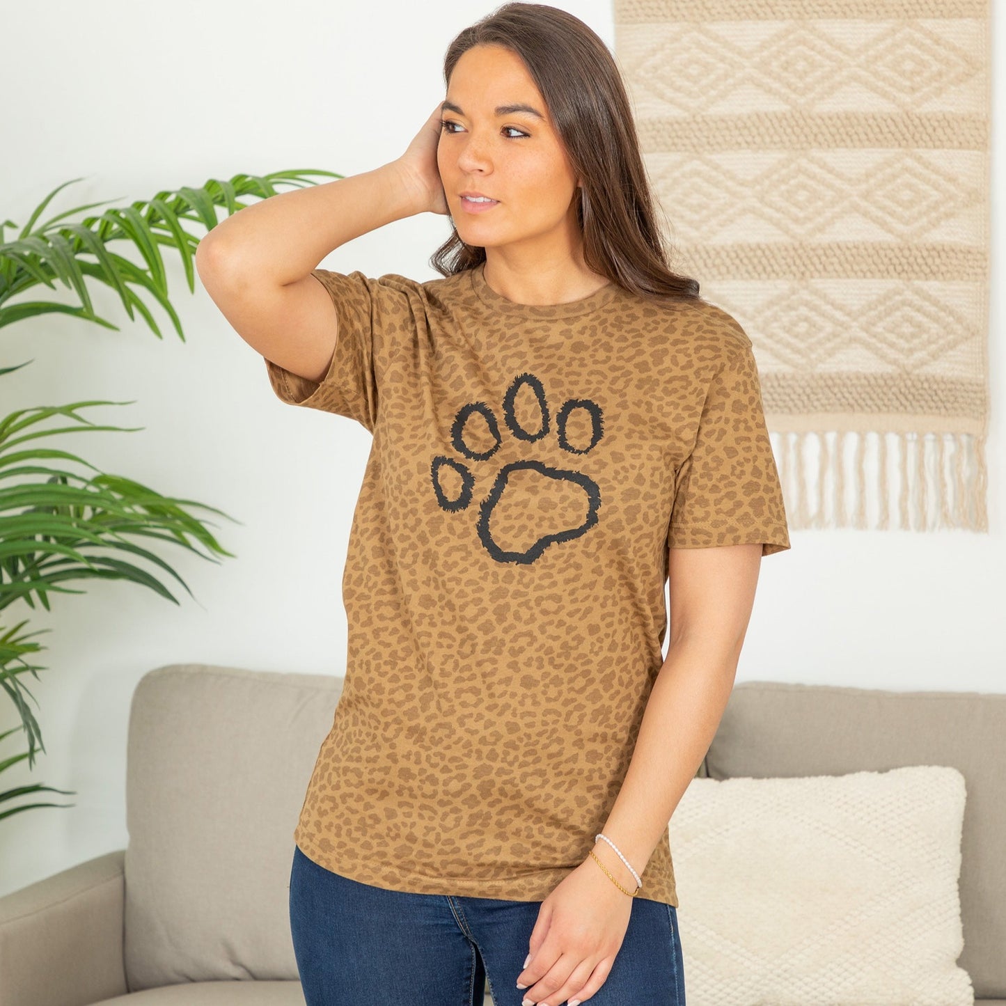 Leopard Paw Tee