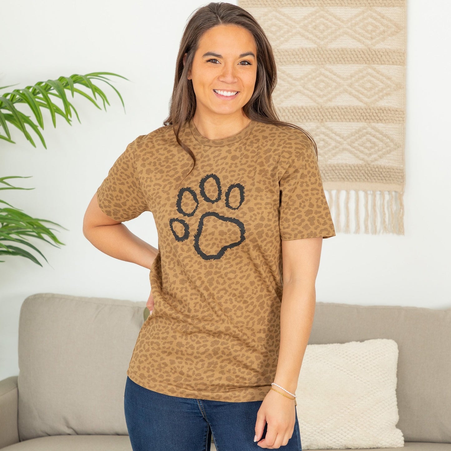 Leopard Paw Tee