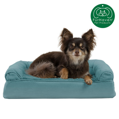 Convolute Ultra Plush Sofa-Style Pet Bed