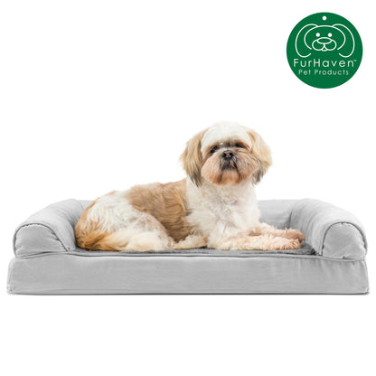 Convolute Ultra Plush Sofa-Style Pet Bed