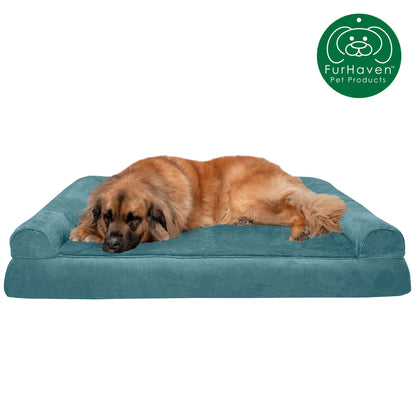 Convolute Ultra Plush Sofa-Style Pet Bed