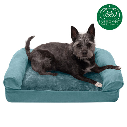 Full Support Orthopedic Ultra Plush Sofa-Style Pet Bed