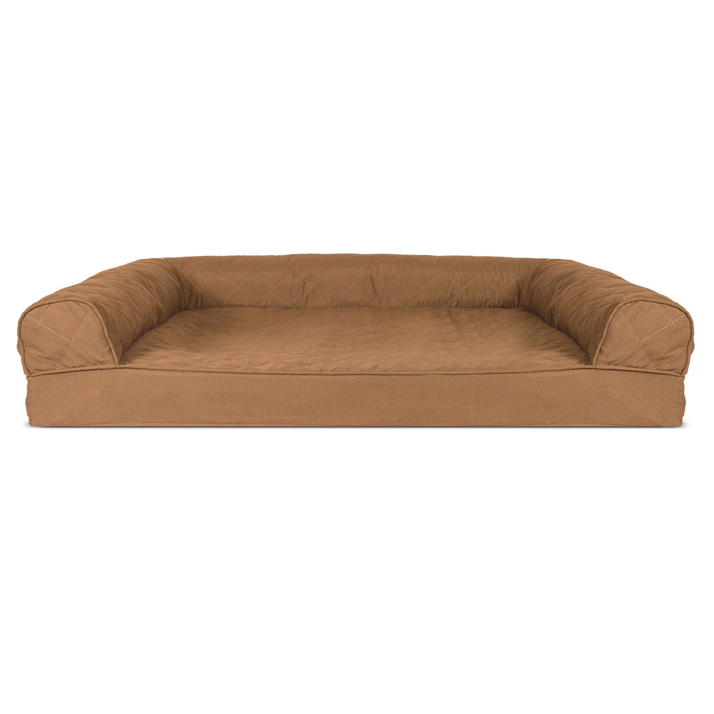 Orthopedic Quilted Sofa-Style Couch Pet Bed