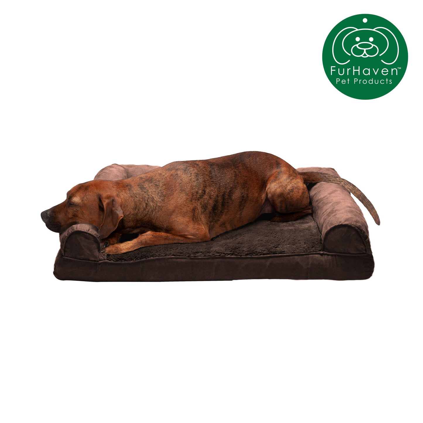 Full Support Orthopedic Ultra Plush Sofa-Style Pet Bed