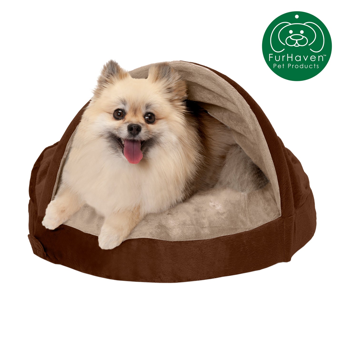 Orthopedic Microvelvet Snuggery Pet Bed