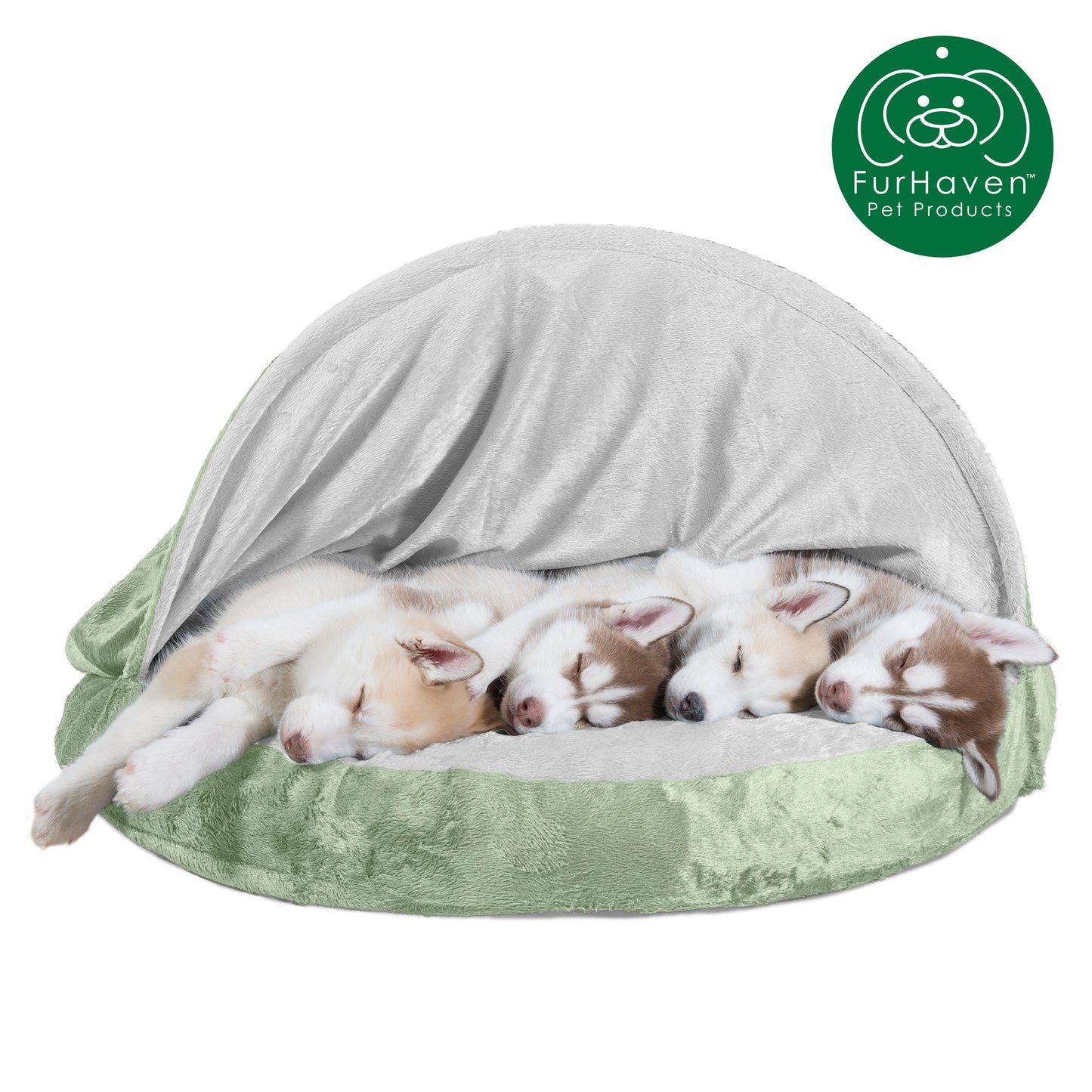 Orthopedic Microvelvet Snuggery Pet Bed