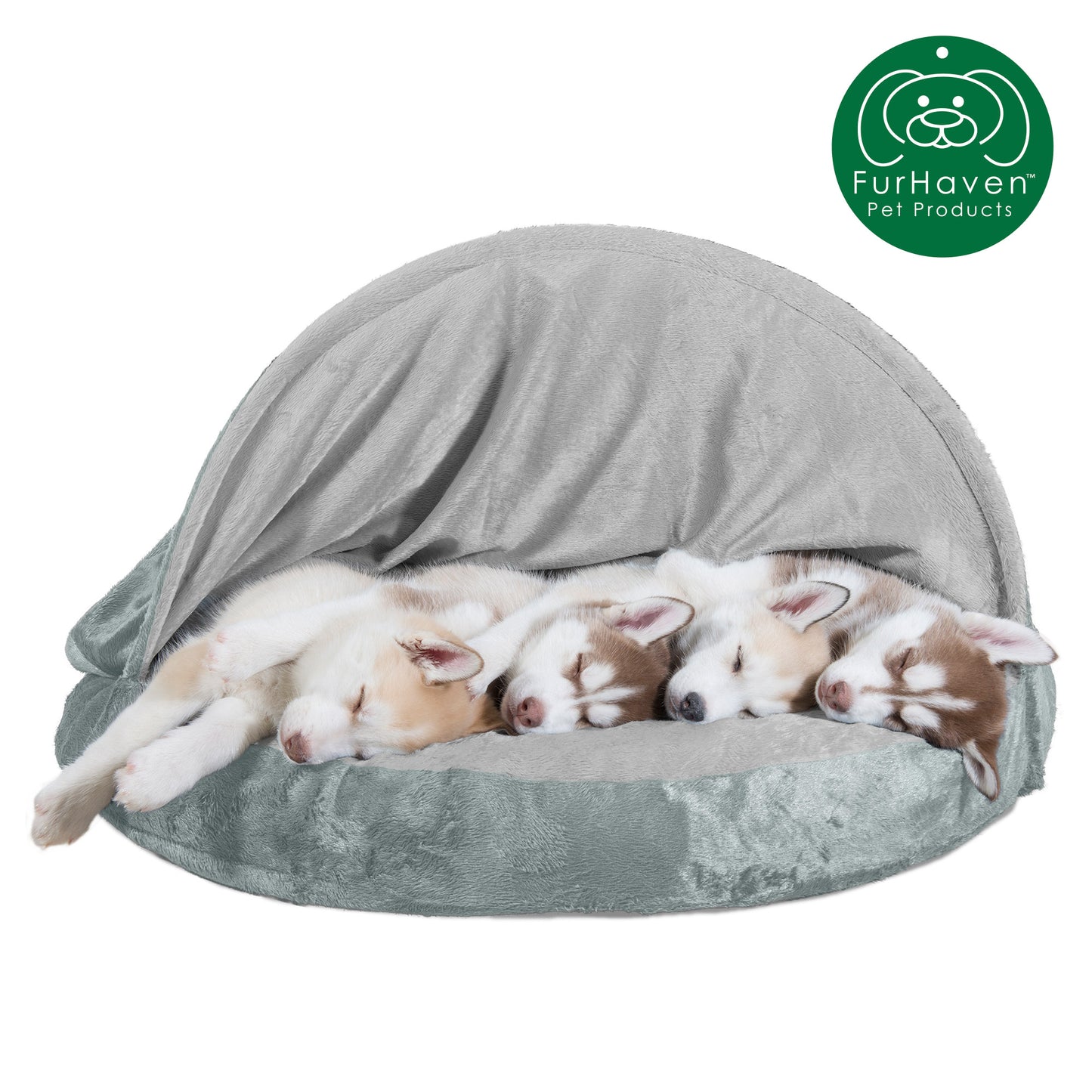 Orthopedic Microvelvet Snuggery Pet Bed