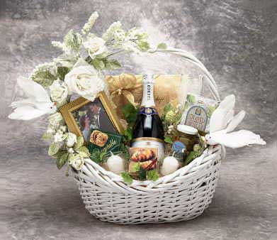 Wedding Wishes Gift Basket