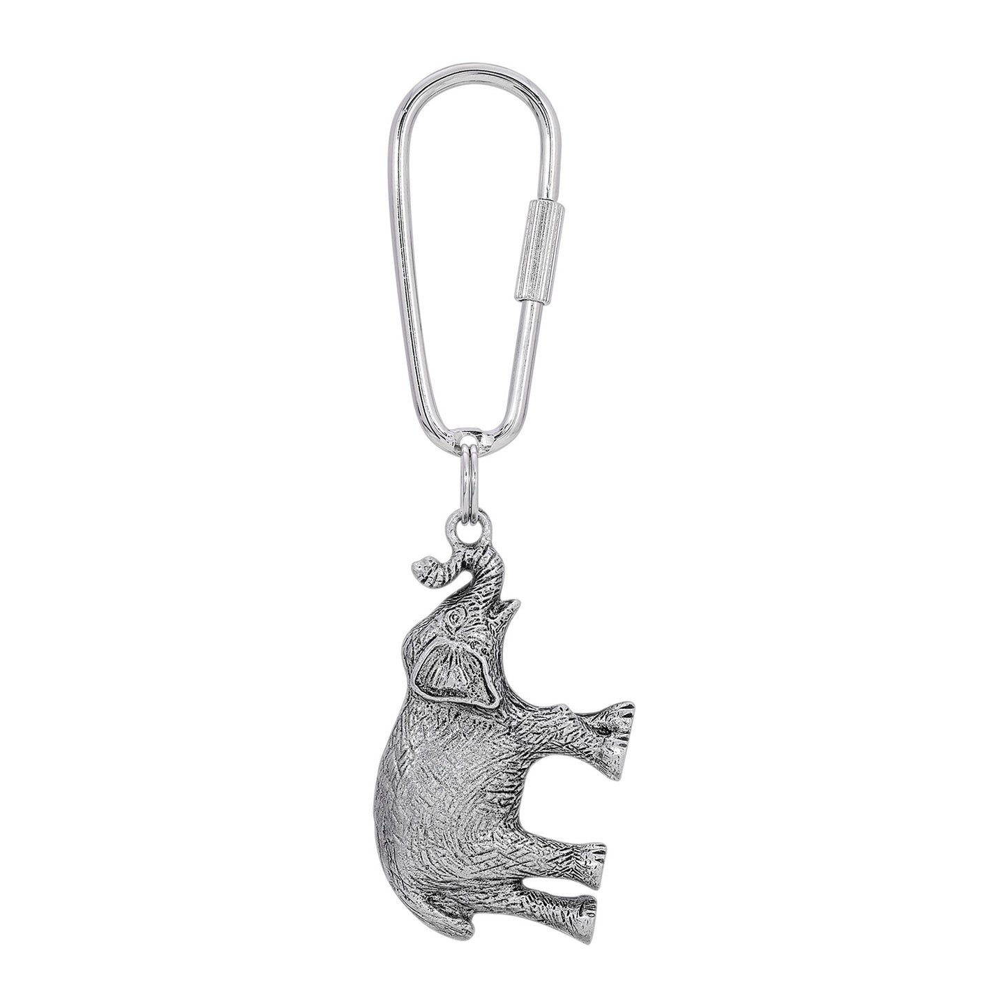 1928 Jewelry&reg; Pewter Elephant Key Fob