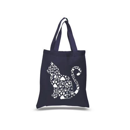 Cat Claws - Small Word Art Tote Bag