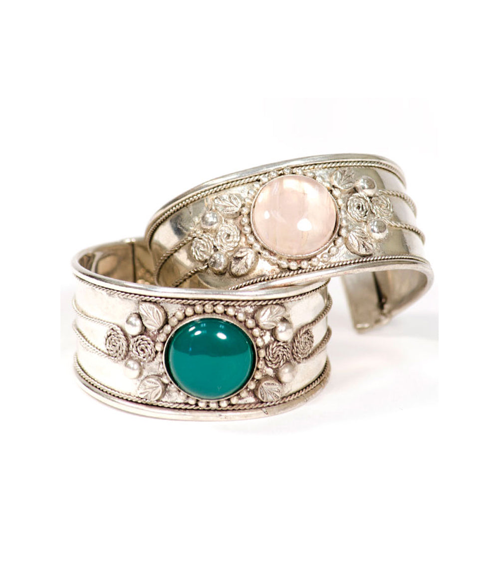 Rose Cuff Bracelet