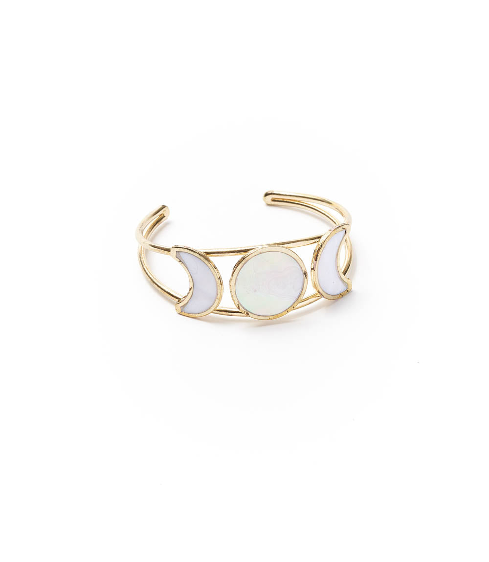 Rajani Cuff - Pearl Crescent