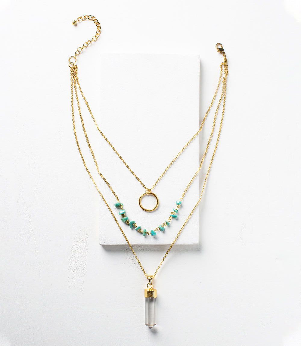 Indira Crystal Necklace