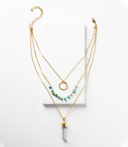 Indira Crystal Necklace