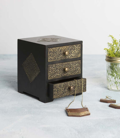 Golden Keepsake Box